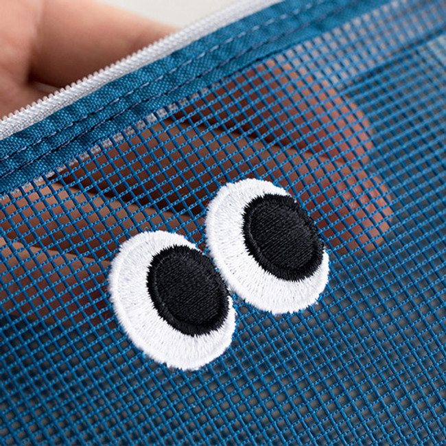 Mesh pouch - Livework Som Som stitch mesh zipper pouch ver2