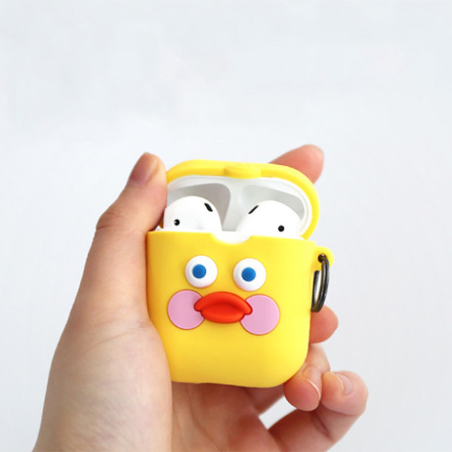 Yellow duck - ROMANE Brunch brother AirPods case silicone cover