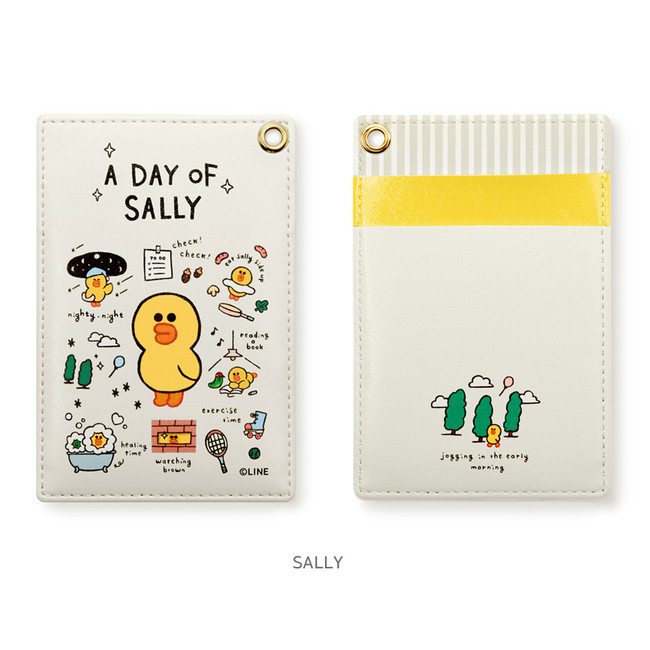 Sally - Monopoly A day of Line friends card case holder