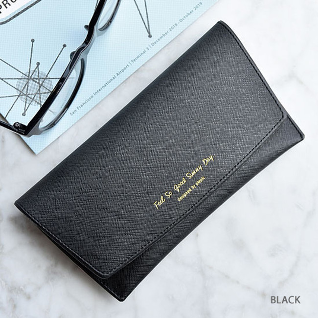 Black - Play Obje Feel so good eyewear clutch pouch bag