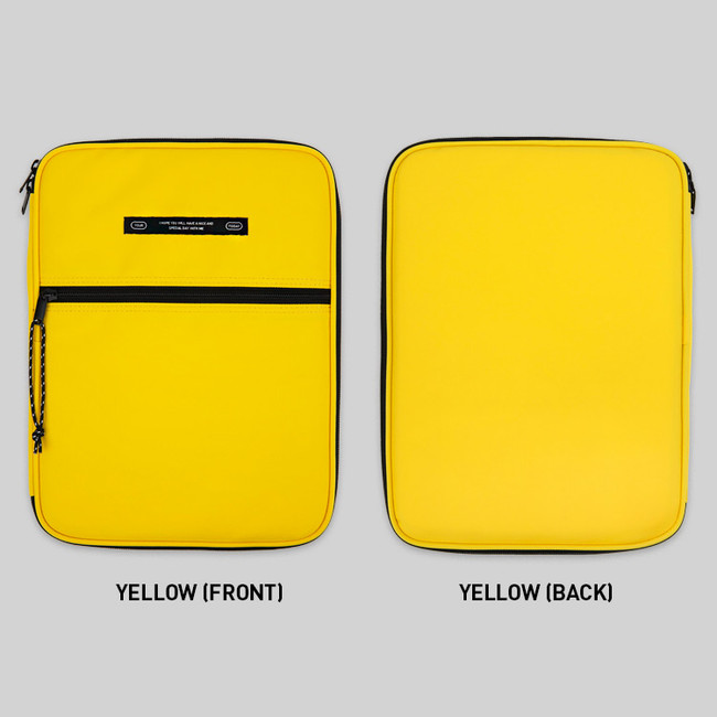 Yellow - BNTP Today tablet PC iPad zipper multi pouch