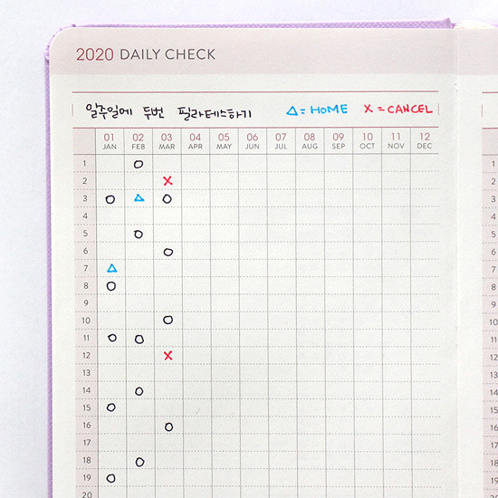 Indigo 2020 Prism slim dated monthly planner notebook