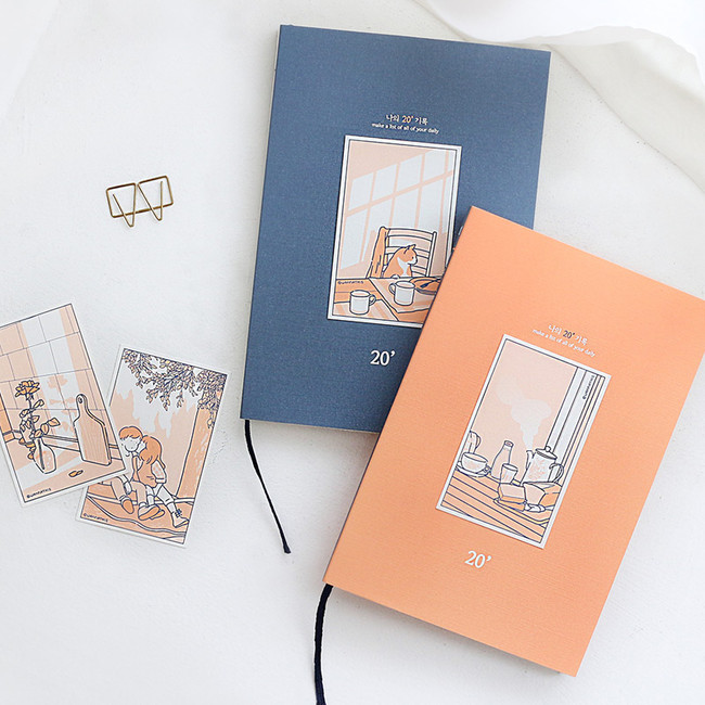 Wanna This My 20 illustration dated weekly diary agenda