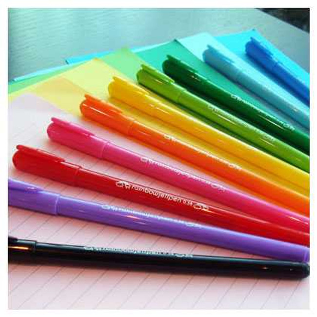 Design somerz Rainbow Gel Pen 0.38mm 11 colors