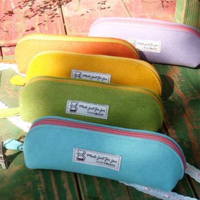 Design somerz Simple felt pencil case pen pouch