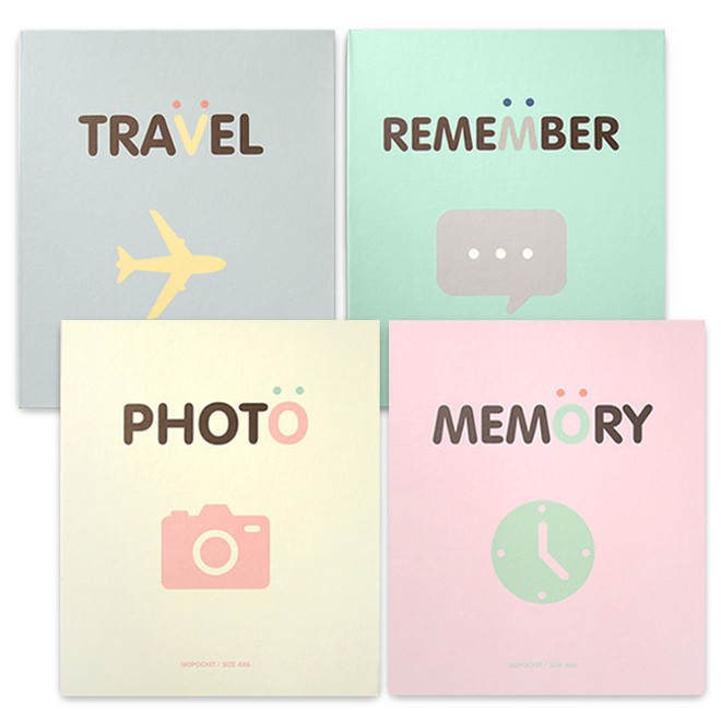 2young Remember memories 4X6 slip in 80 pockets photo album