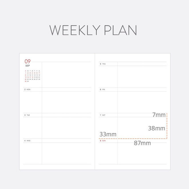 Indigo 2024 Prism A5 Dated Weekly Diary Planner