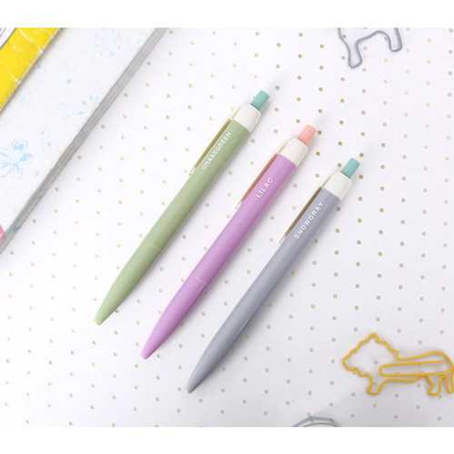 LIVEWORK 4 Color Ballpoint Multi Pen - 0.5 mm - Banana