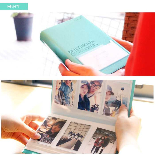 Fenice Link the mind instax mini name card slip in photo album