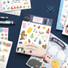 ICONIC Diary deco sticker 9 sheets in one set ver10