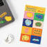 ROMANE MonagustA removable deco sticker 2 sheets set