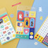 ROMANE Donat Donat removable deco sticker 2 sheets set