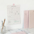 PAPERIAN Lifepad A5 dateless desk planner 60 sheets