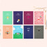 Bookfriends World literature lined school study notebook 