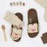 ROMANE Brunch Brother popeye toast slide slipper sandal