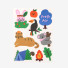 Dailylike Animal kingdom removable paper deco sticker