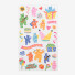 Dailylike Jelly bear party hologram removable sticker