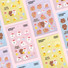 Monopoly Brown friends removable deco sticker
