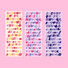 After The Rain Butterfly twinkle Alphabet sticker seal