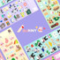 PLEPLE Bunny life paper removable sticker