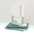 Indigo Prism 200 Hardcover Lined Notebook With Elastic Band