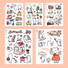 NACOO Annyang Self-Cut Paper And Clear Sticker Set
