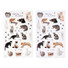 After The Rain Object Cat Save The World Sticker Set