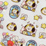 BT21 Party Baby Clear Sticker Flake Pack