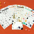 Indigo Corner Deco Clear Removable Sticker Pack