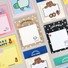 ROMANE Donat Donat Friends Grid Sticky Notepads
