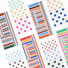 Paperian Pigment Square Clear Removable Sticker Pack