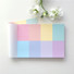 8 pastel colors notepad 100 sheets