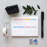 Pastel color weekly checklist notepad