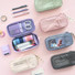 Cottony Large Rectangular Pencil Case Pen Pouch