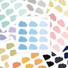 Todaygoods Cloud Removable Sticker