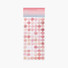 Pink Gradation 4AM Circle Paper Sticker 6 Sheets