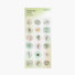 Pure Green Self Adhesive Sealing Wax Sticker