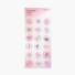 Pure Pink Self Adhesive Sealing Wax Sticker