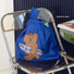 Baguette bear - Foldable Medium Reusable Grocery Shopping Bags