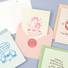 Dash And Dot Mung Nyang Message Card and Envelope Set