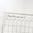 Ddori House A5 Undated Monthly Notepad