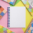Hushed Brown Small Twin Wire Grid Notebook