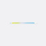 APPREE Daylight Gradation Blue-Yellow 20cm Ruler