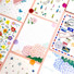 DWON Vintage Pattern Letter Set