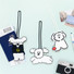 Romane Little Paper Silicone Luggage Name Tag