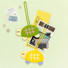 Romane Turtle Silicone Luggage Bag Nave Tag