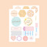 Somssi Wedding Decoration Paper Sticker Pack