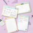 Iconic Blah Blah B5 Grid Notepad