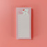 Hoho Munbanggu GoodyNote Pink Checklist Notepad