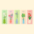 Bookfriends Free Line Transparent Flower Bookmark